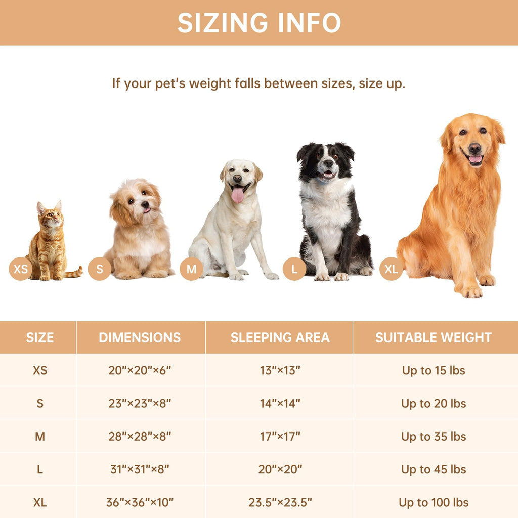 Small Round Dog Bed T318