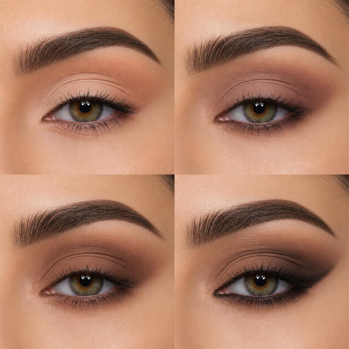 Neutral Nude 9 Colors Matte Eyeshadow Palette with Mirror R35644