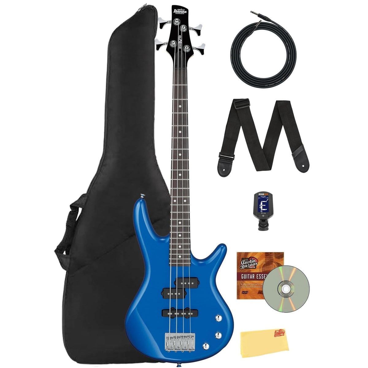 Starlight Blue Short-Scale Bass Guitar M591