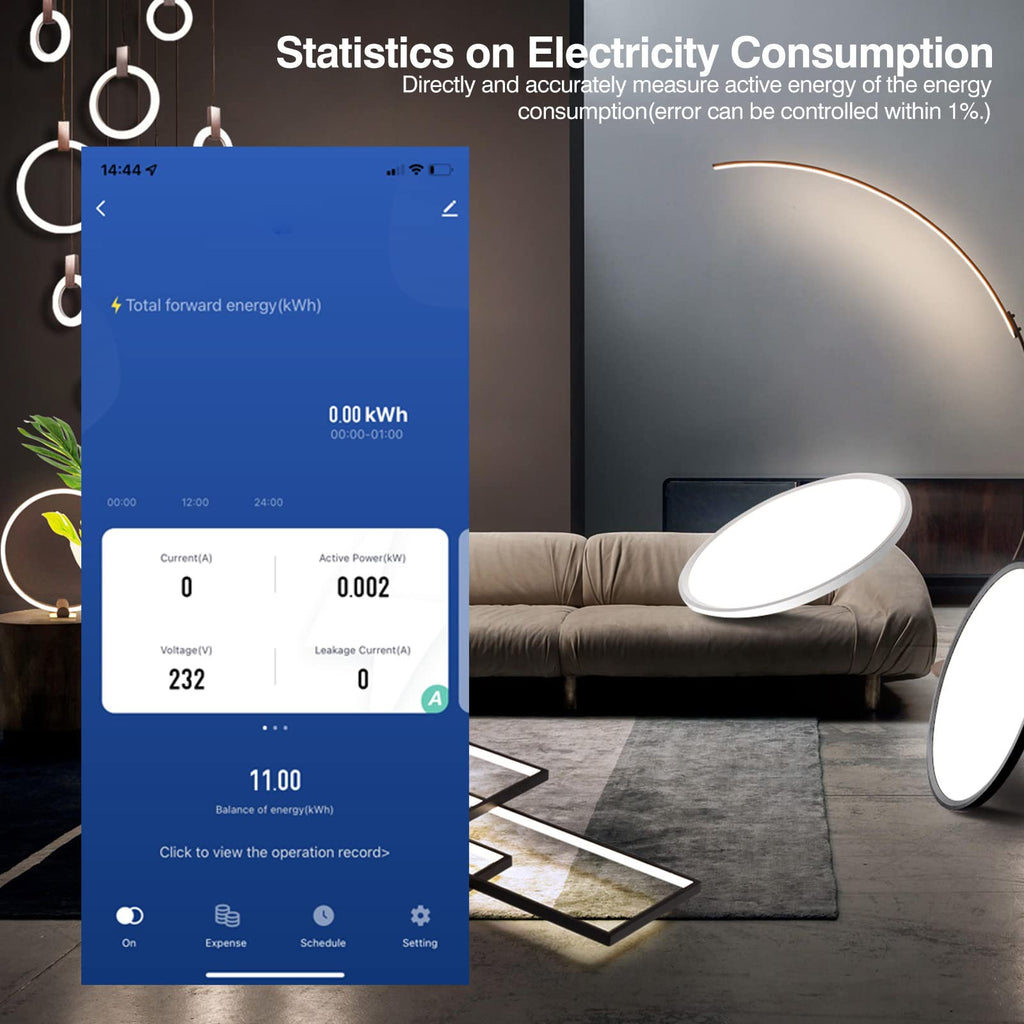 Single-Phase AC 63A 80-400V Smart Watt Meter B8479