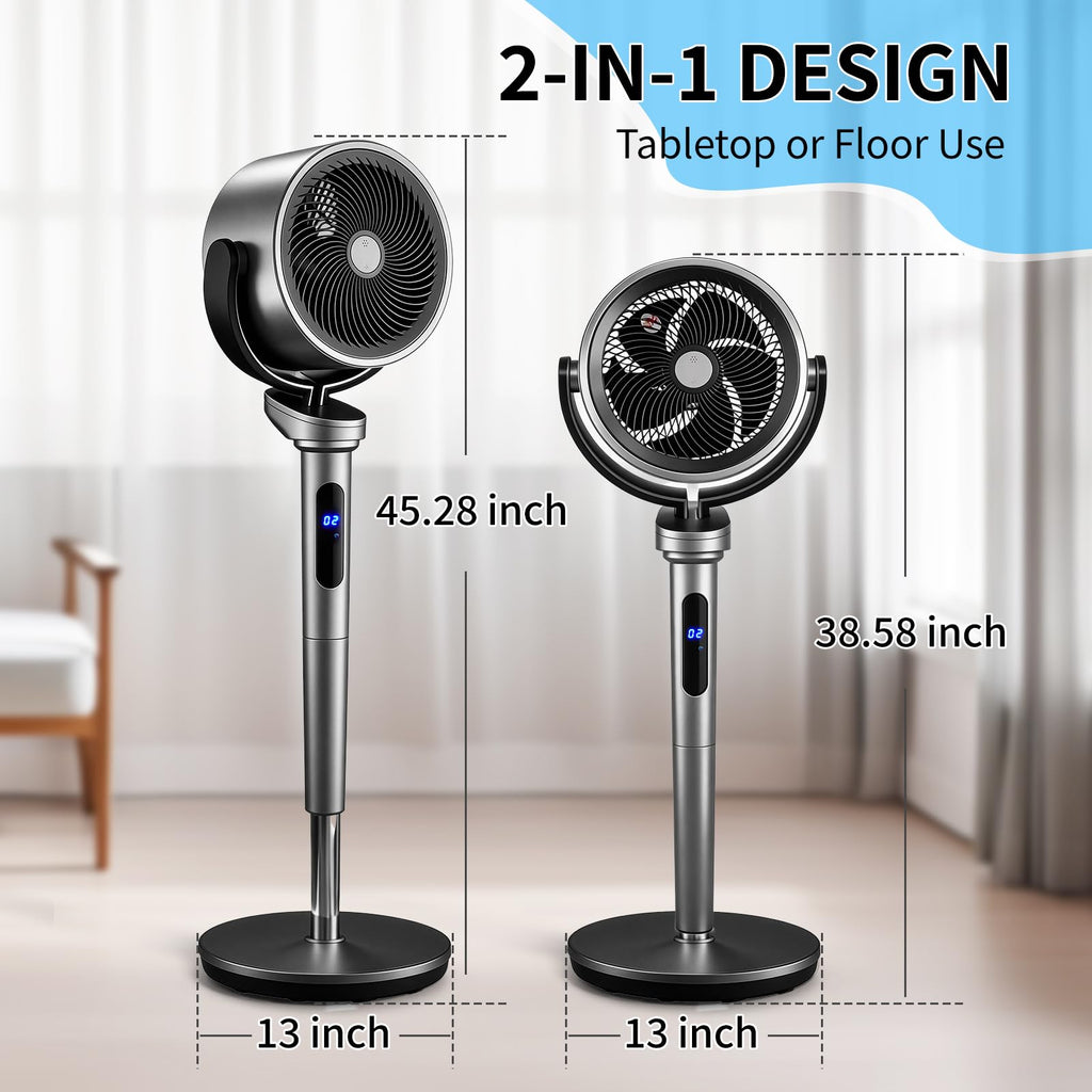 40 Inch Oscillating Pedestal Air Circulator Fan W575853