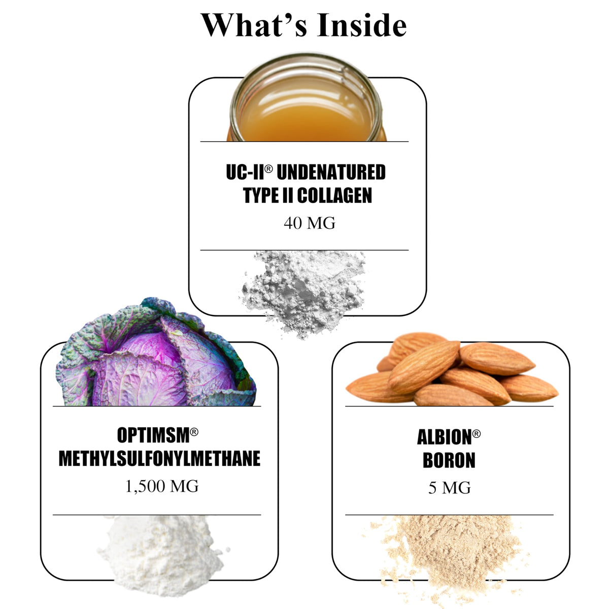 UC-II Collagen & MSM Capsules D833