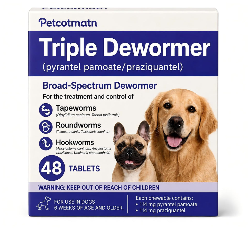 Dog Dewormer Tablets 48 Count J4246