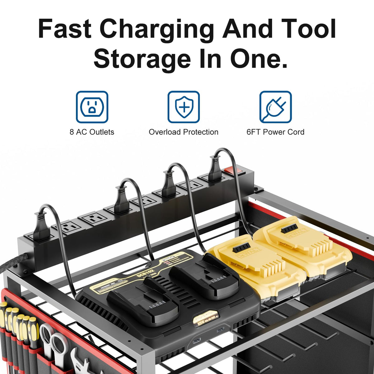 Rolling Tool Organizer Cart Q1761