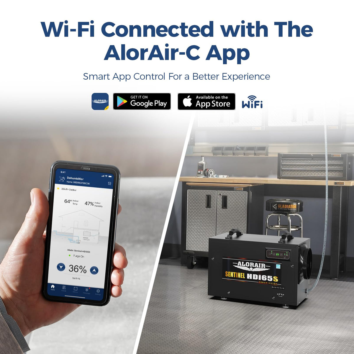 120 Pints Wi-Fi Dehumidifier with Pump Z753