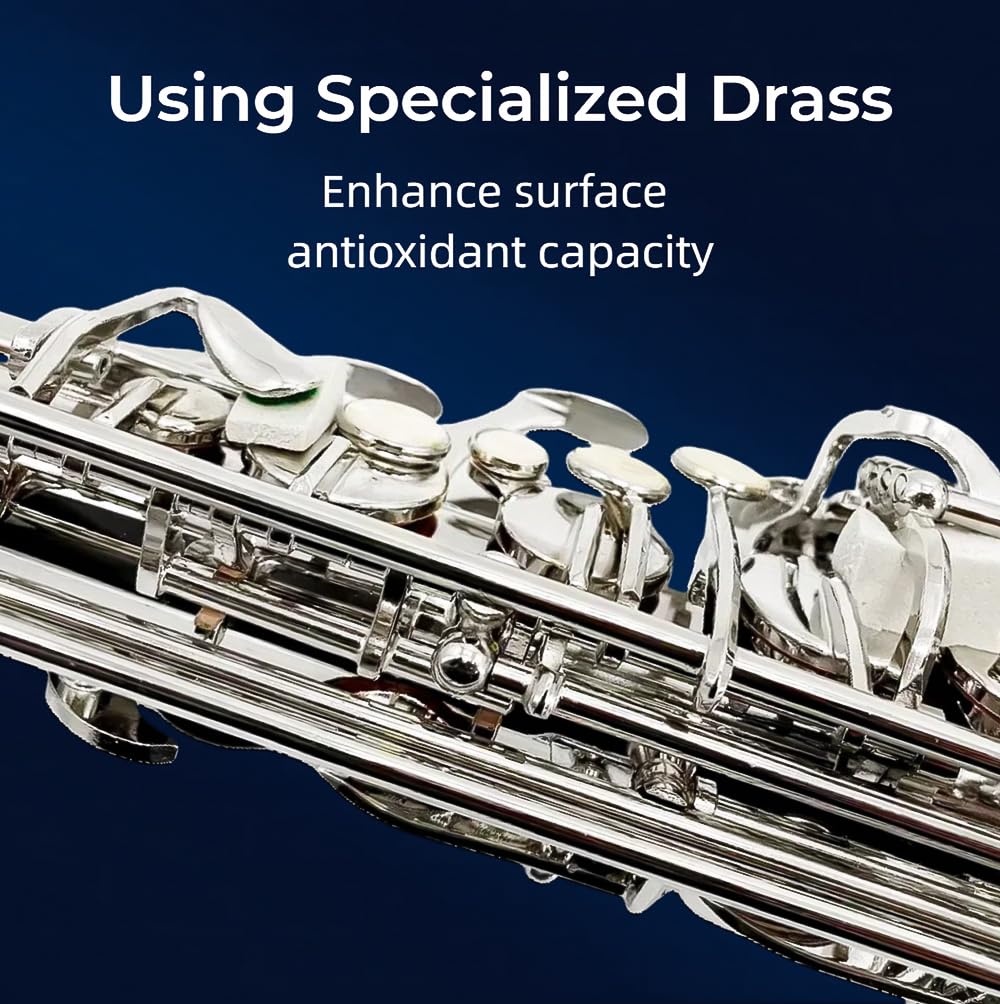Alto Saxophone Starter Kit with Case & 10 Reeds T6681