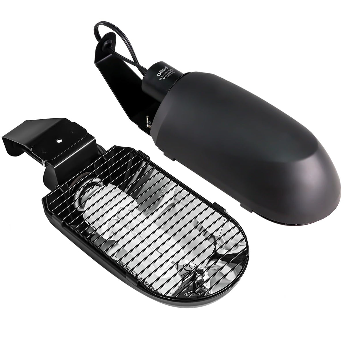 Bird Cage Light Fixture Combo Kit, 2.4% UVB UVA 20W Compact Fluorescent Bulb N45109
