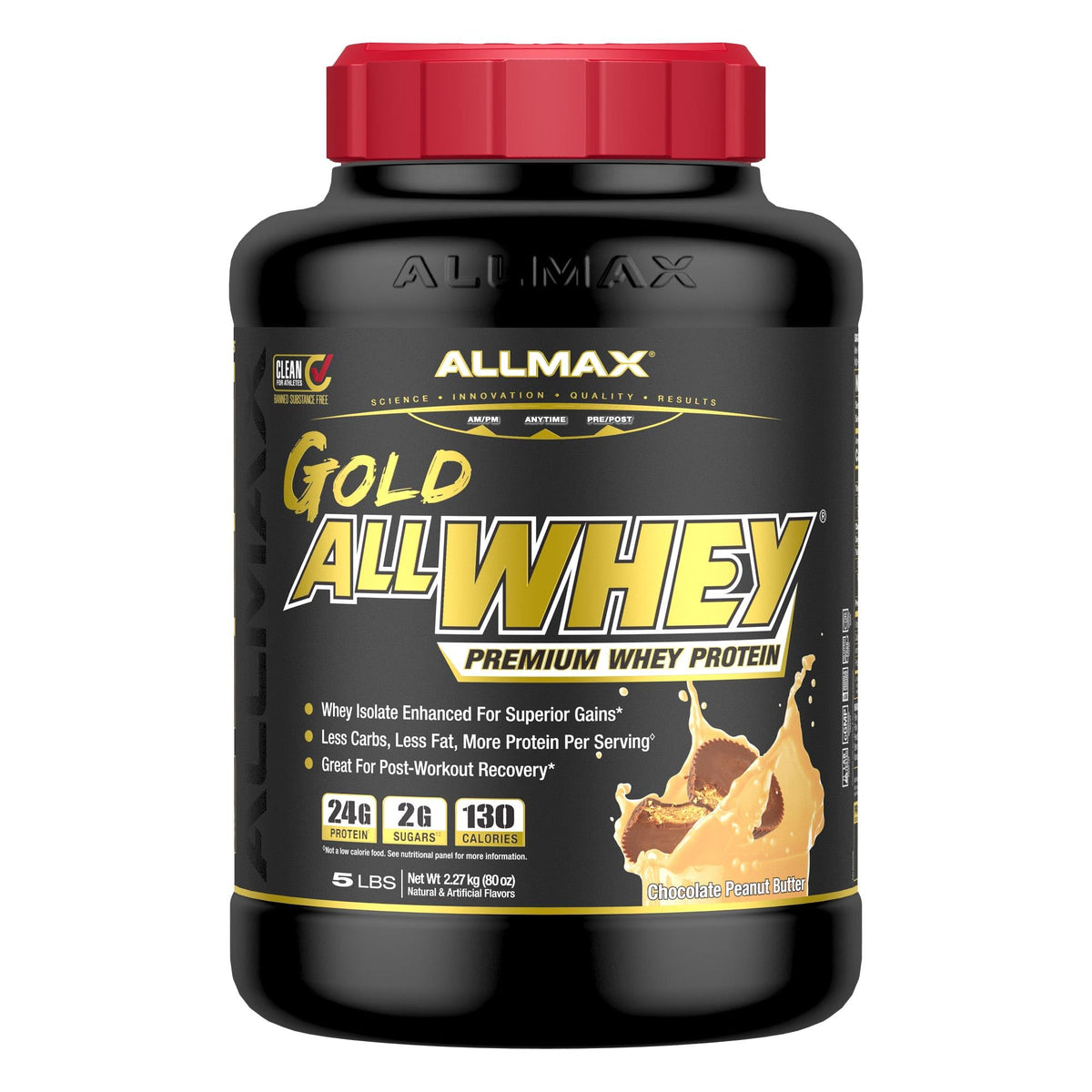 Whey Protein Powder Chocolate Peanut Butter 5 lb M777677