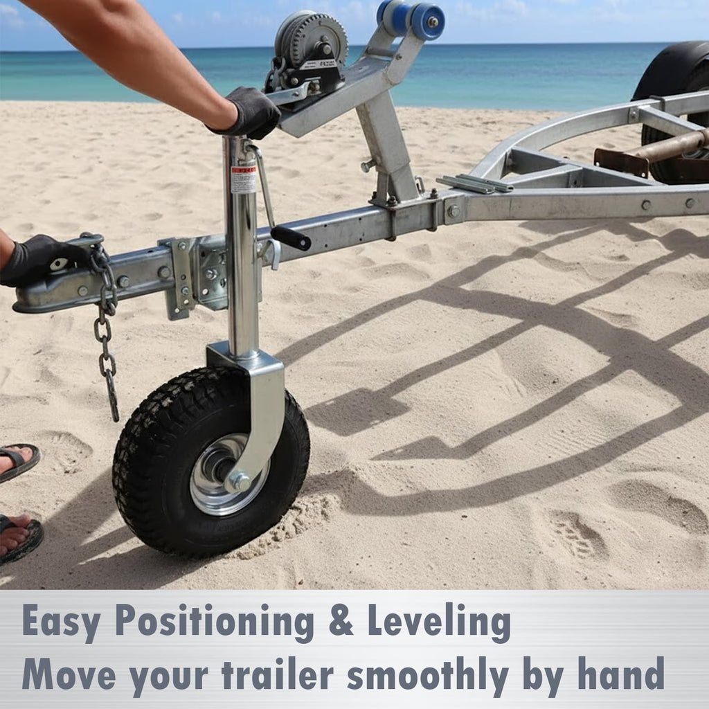 Heavy-Duty Swivel Trailer Tongue Jack 2000 lbs C471