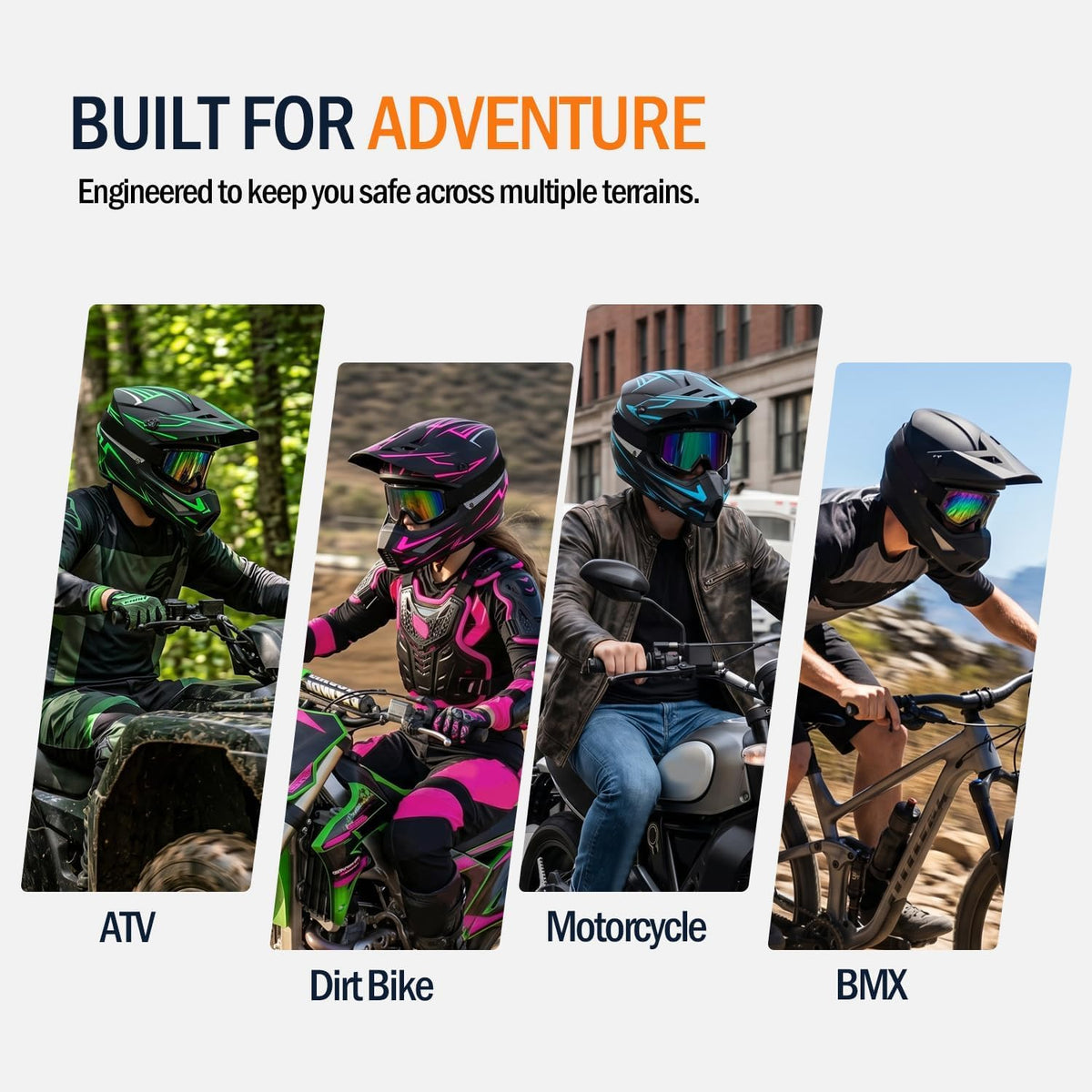 DOT Approved Motocross Helmet K6300