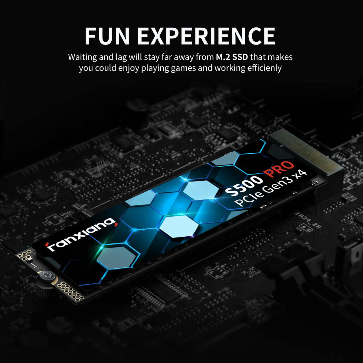 512GB NVMe M.2 PCIe Gen3x4 Internal Solid State Drive A512666