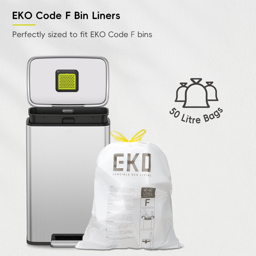 Matte Stainless 50 Liter Step Trash Can C709