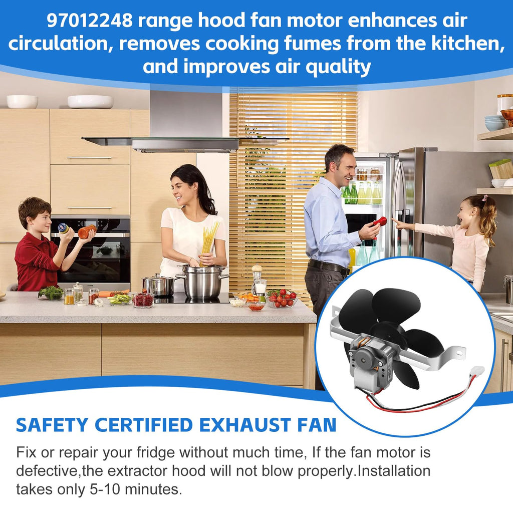 Range Hood Fan Motor Replacement Kit P565