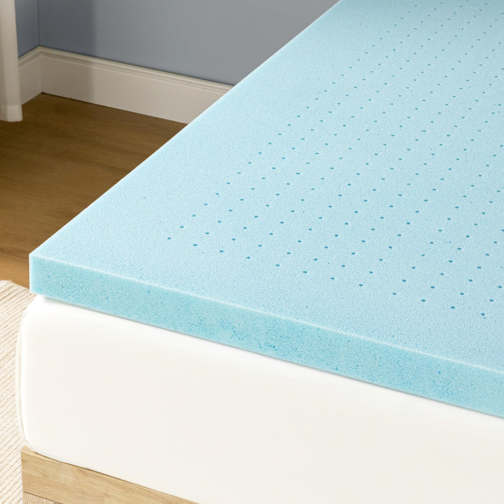 3 Inch Ventilated Memory Foam Mattress Topper, Twin I78308