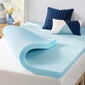 3 Inch Ventilated Memory Foam Mattress Topper, Twin I78308