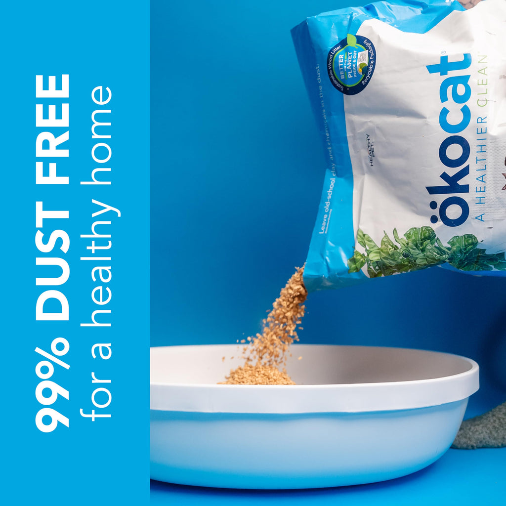 Unscented Wood Clumping Cat Litter 13.2 pounds M159774