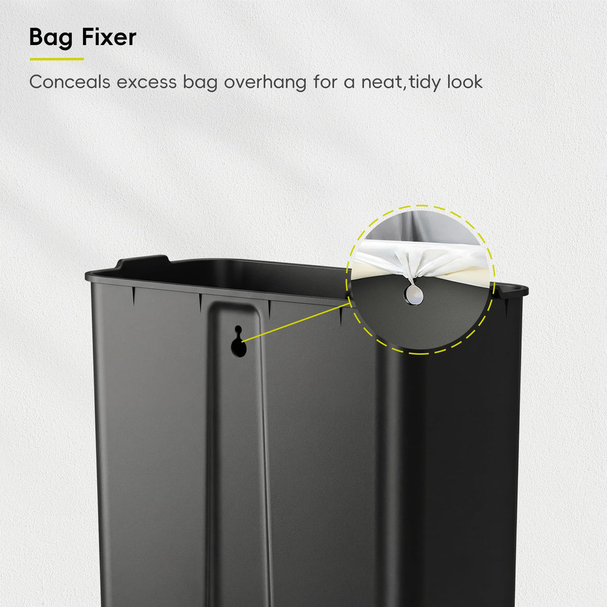 Matte Stainless 50 Liter Step Trash Can C709