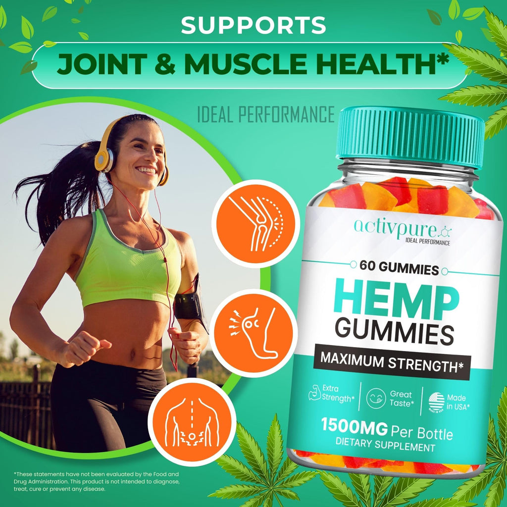 Hemp Gummies 60 Gummies D709915