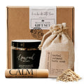 Bath Gift Set with Essential Oil Roller, Bath Salts & Oatmeal Bath Soak F49145