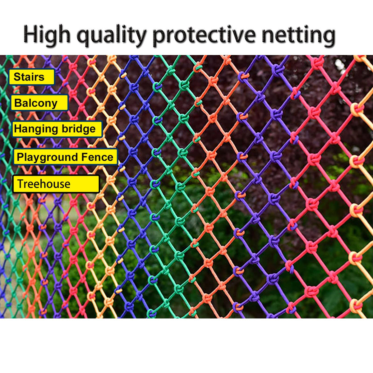 Kids Nylon Climbing Net 1x1M H4194