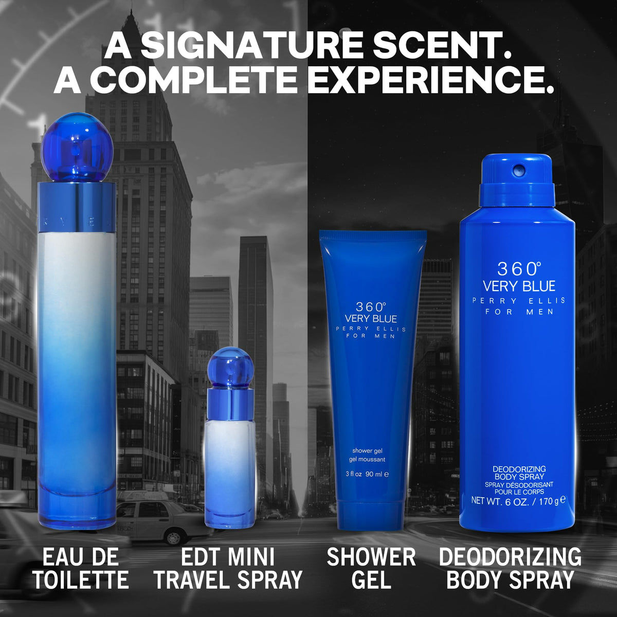 4-Piece Fresh Fragrance Gift Set G6238