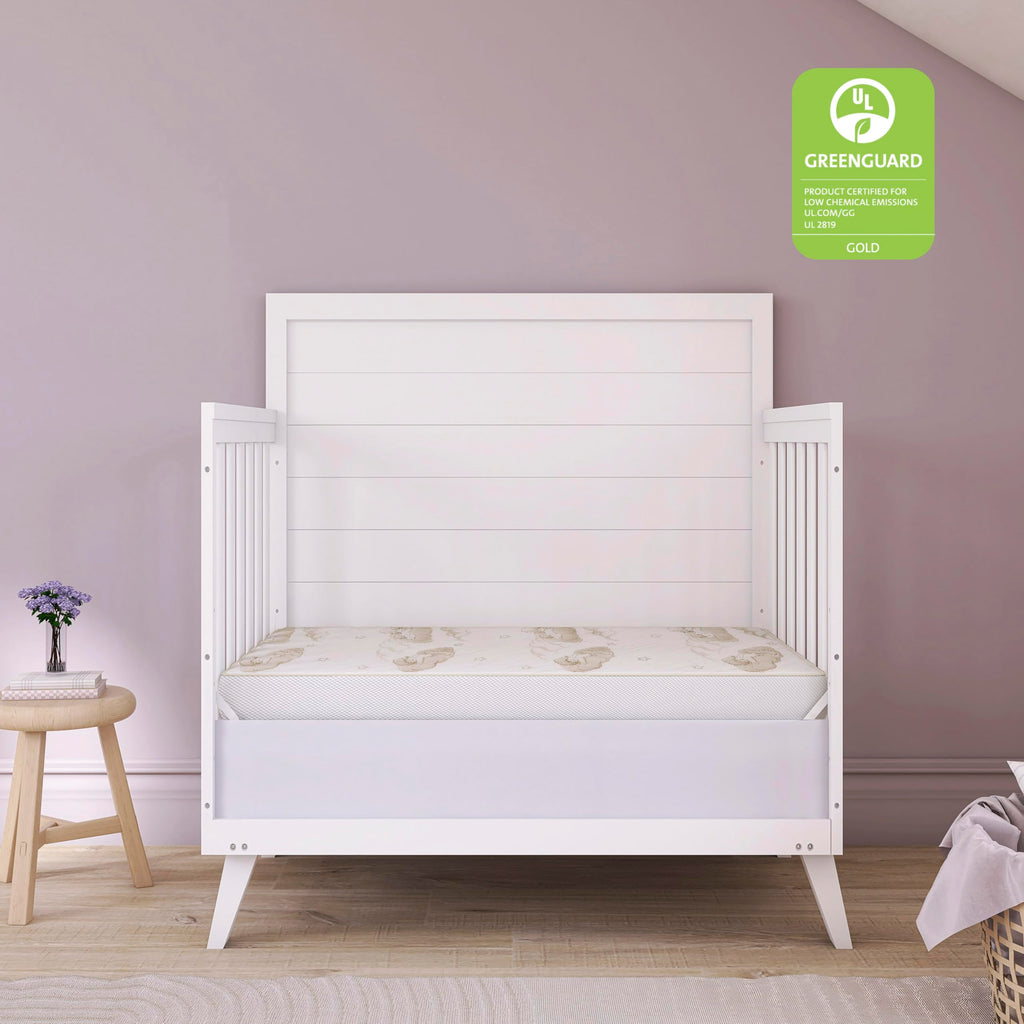2-in-1 Dual-Sided Mini Crib Mattress S4824