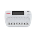 8-Bay Smart LCD Battery Charger for AA/AAA NiMH/NiCd Batteries I337735