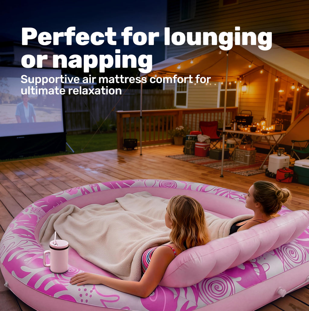 Inflatable Tanning Pool Lounger Float X220