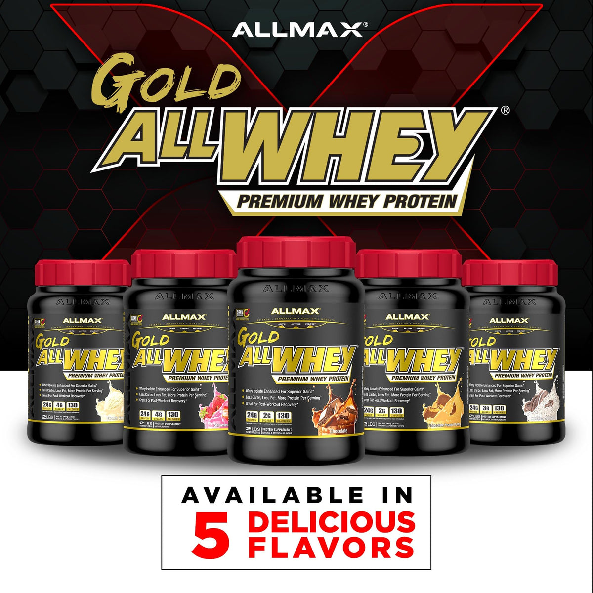 Whey Protein Powder Chocolate Peanut Butter 5 lb M777677