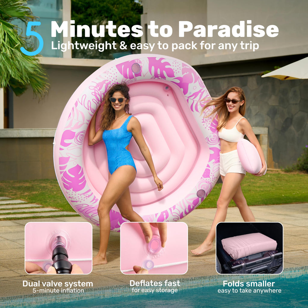 Inflatable Tanning Pool Lounger Float X220