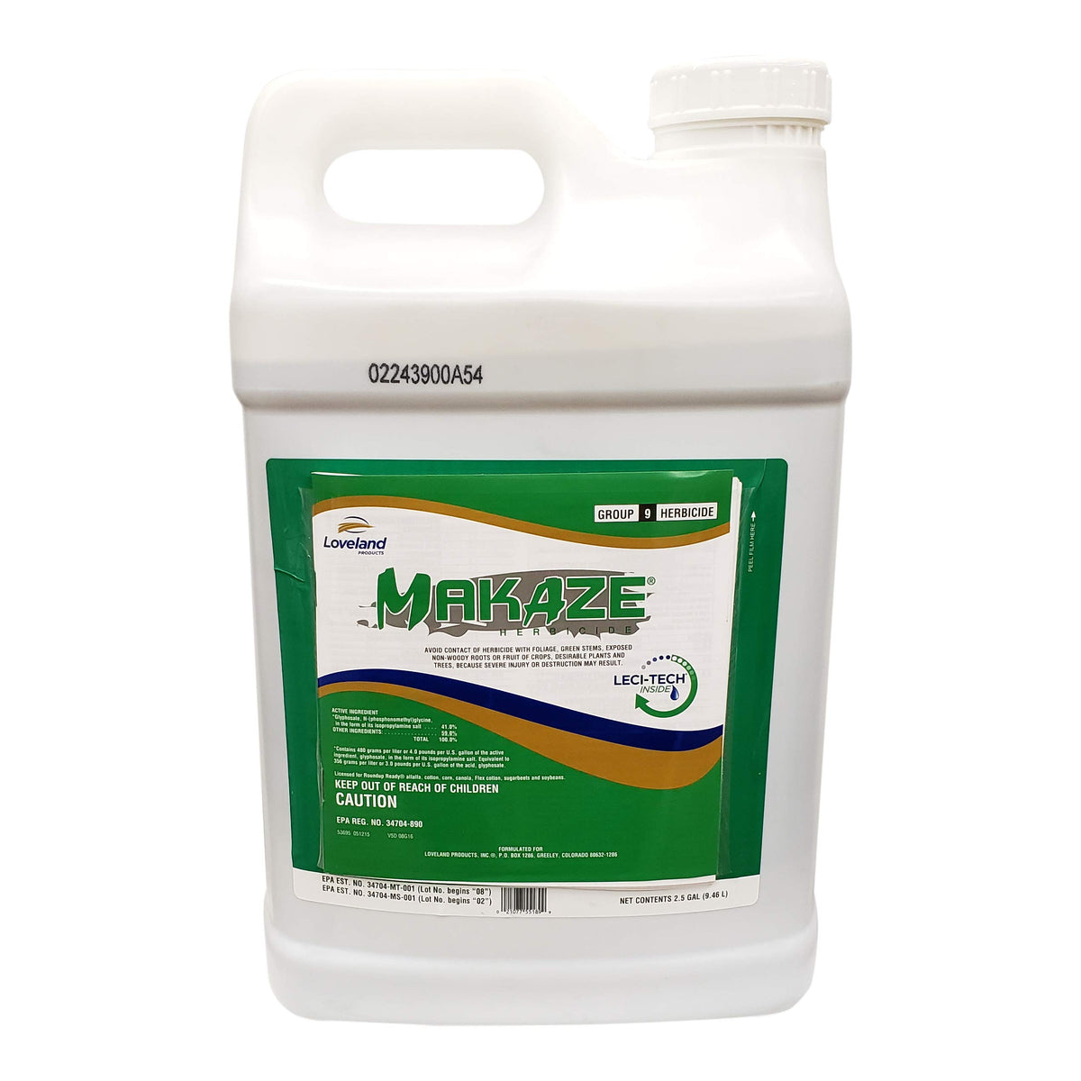 41% Glyphosate 2.5 Gallon Jug C933971