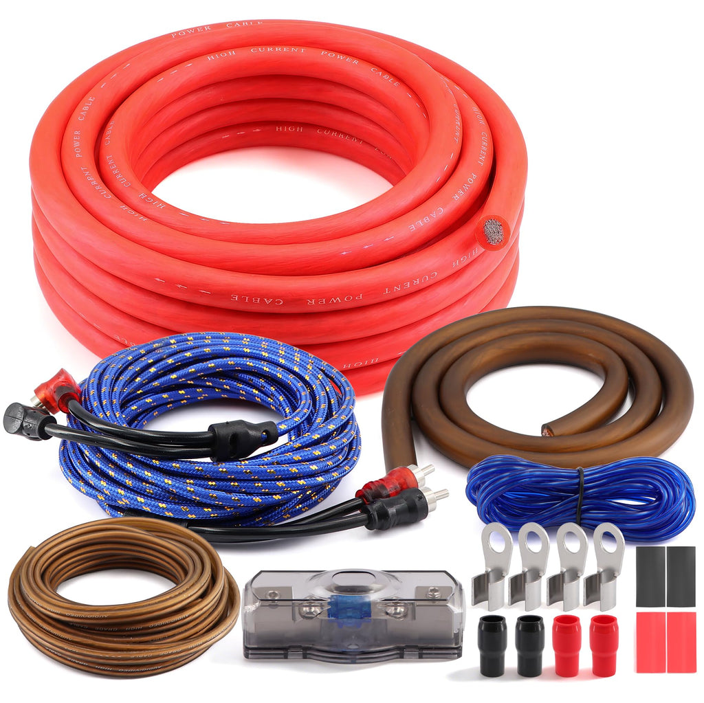 0 Gauge CCA Amplifier Wiring Kit H282908