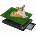 25"×20" Washable Dog Grass Pad with Tray M88875