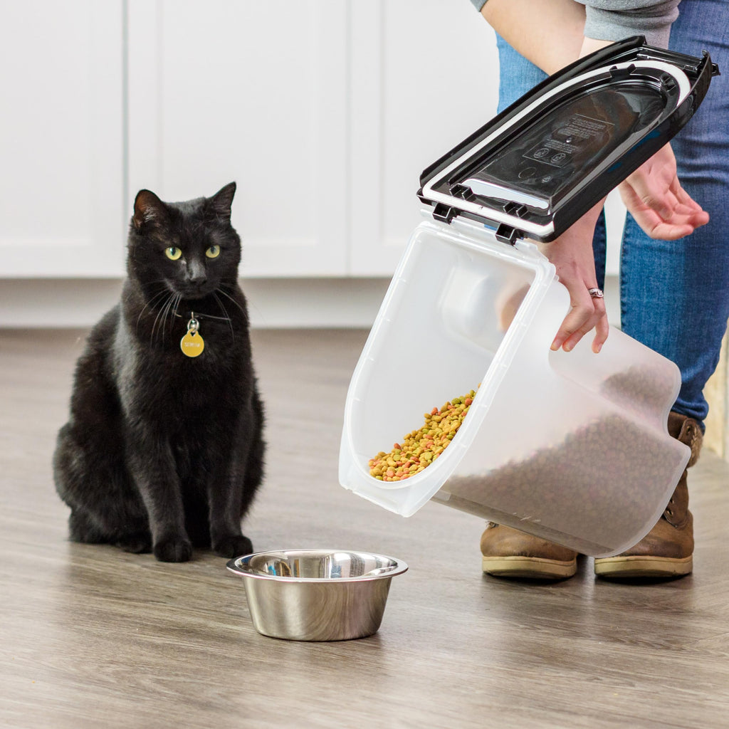 Black Dog Food Storage Container V338548