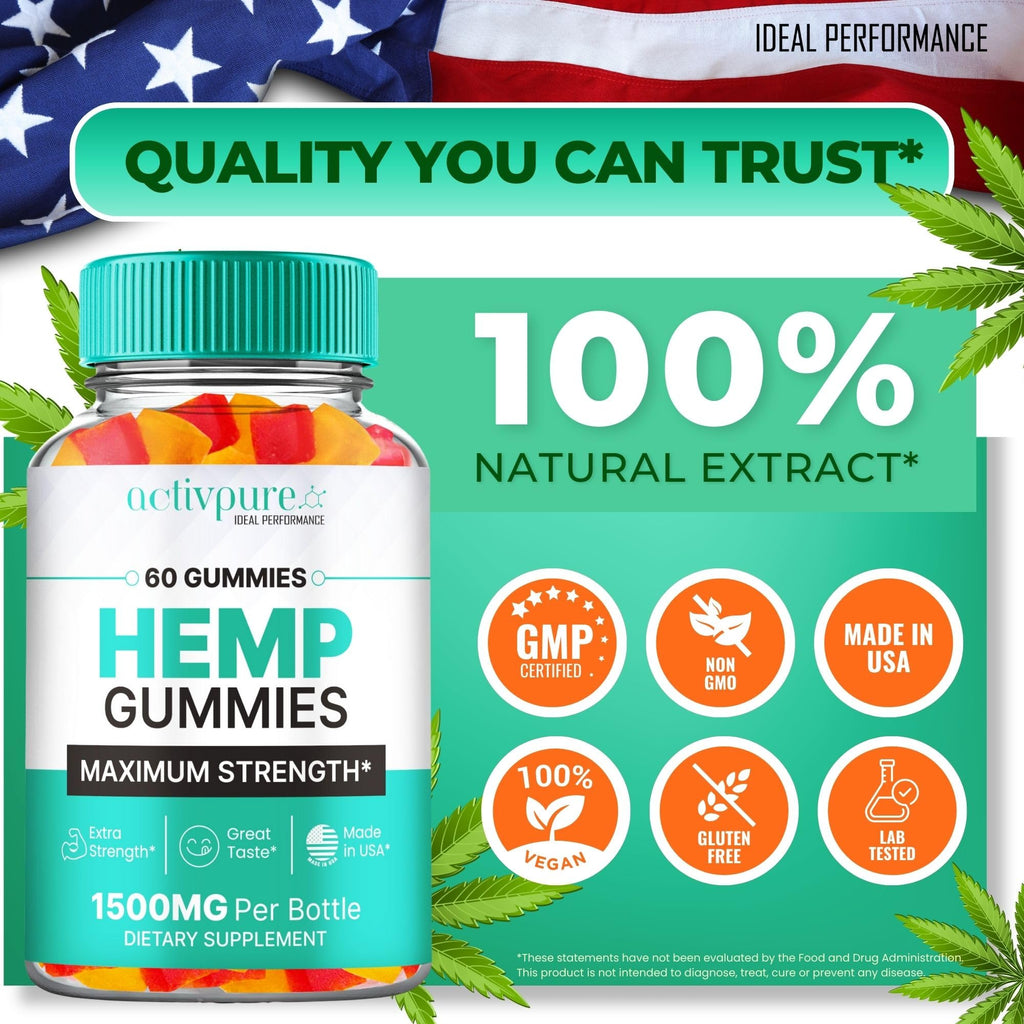 Hemp Gummies 60 Gummies D709915