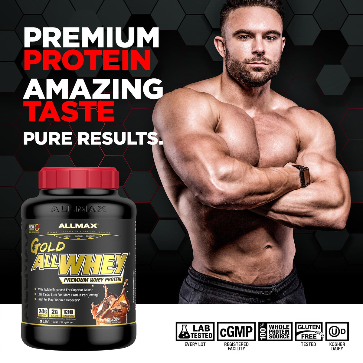 Whey Protein Powder Chocolate Peanut Butter 5 lb M777677