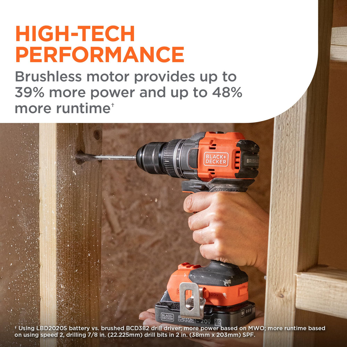 20V MAX Cordless Brushless Drill Driver with 30 Pc. Drill Bit Set M480