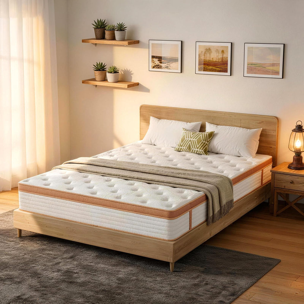 Full 10 Inch Hybrid Memory Foam Mattress Y650792