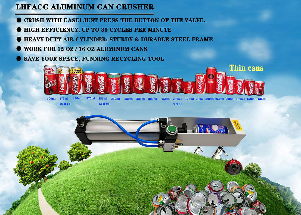 Can Crusher Heavy Duty Manual X7037