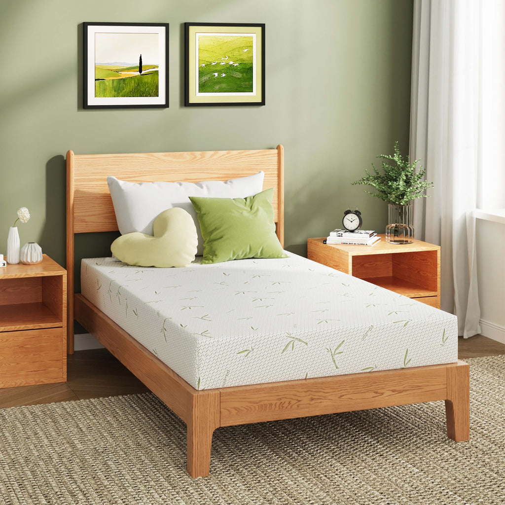Full Size 8 Inch Medium Firm Memory Foam Mattress J936455